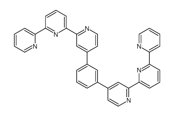 1,3-二([2,2:6,2-四吡啶]-4-基)苯结构式