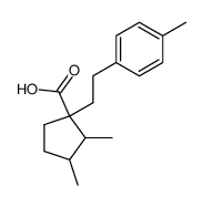 αα-(2,3-Dimethylcyclopentan)-γ-(p-tolyl)buttersaeure Structure