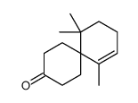 1,5,5-trimethylspiro[5.5]undec-1-en-9-one Structure