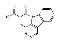 6-oxo-6H-indolo[3,2,1-de][1,5]naphthyridine-5-carboxylic acid Structure