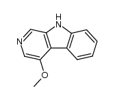 4-methoxy-β-carboline结构式