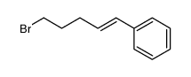 (E)-(5-bromopent-1-en-1-yl)benzene结构式