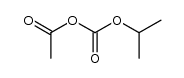 acetyl isopropyl carbonate Structure