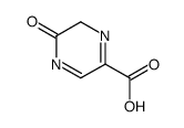 5,6-Dihydro-5-oxo-2-pyrazinecarboxylic acid structure