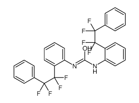1,3-bis[2-(1,1,2,2-tetrafluoro-2-phenylethyl)phenyl]urea Structure