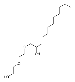 1-[2-(2-hydroxyethoxy)ethoxy]dodecan-2-ol structure