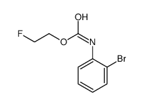 2-fluoroethyl N-(2-bromophenyl)carbamate Structure