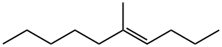 (E)-5-Methyl-4-decene Structure