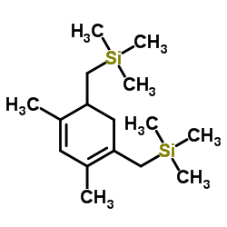 Silane,[(4,6-dimethyl-1,3-phenylene)bis(methylene)]bis[trimethyl- structure