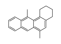 6,12-dimethyl-1,2,3,4-tetrahydro-benz[a]anthracene结构式