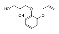 3-[2-(Allyloxy)phenoxy]-1,2-propanediol structure