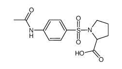 1-{[4-(乙酰氨基)苯基]磺酰基}吡咯烷-2-羧酸图片
