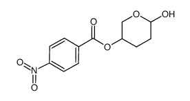 5-(p-nitrobenzyloxy)tetrahydropyran-2-ol Structure