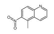 5-甲基-6-硝基喹啉结构式
