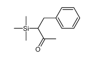 4-phenyl-3-trimethylsilylbutan-2-one Structure