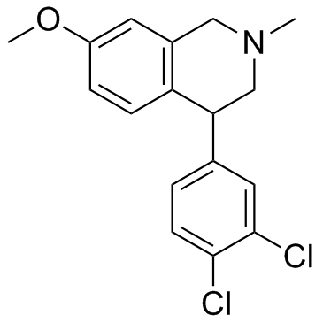 (+/-)-双氮奋兴结构式