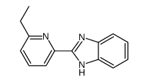 2-(6-ethylpyridin-2-yl)-1H-benzimidazole结构式