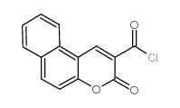 5,6-苯并香豆素-3-羰酰氯结构式