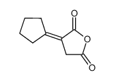 cyclopentyLiDene-succinic acid-anhydride Structure