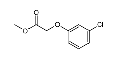 methyl 2-(3-chlorophenoxy)acetate Structure