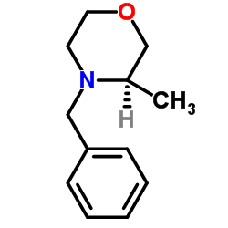 (3R)-4-Benzyl-3-methylmorpholine结构式