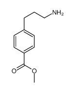 methyl 4-(3-aminopropyl)benzoate结构式
