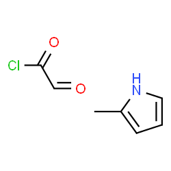 1H-Pyrrole-2-acetyl chloride, 5-methyl-alpha-oxo- (9CI)结构式