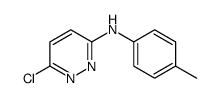 6-chloro-N-(4-methylphenyl)pyridazin-3-amine Structure
