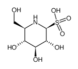 5-AMINO-5-DEOXY-GLUCOPYRANOSE BISULFITE结构式