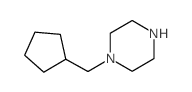 1-(环戊基甲基)哌嗪结构式