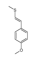 1-methoxy-4-(2-methylsulfanylethenyl)benzene Structure