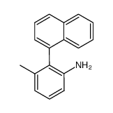 3-methyl-2-[1]naphthyl-aniline结构式