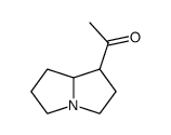Ethanone, 1-(hexahydro-1H-pyrrolizin-1-yl)- (9CI) Structure