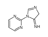 1-pyrimidin-2-yl-4H-imidazol-5-imine结构式