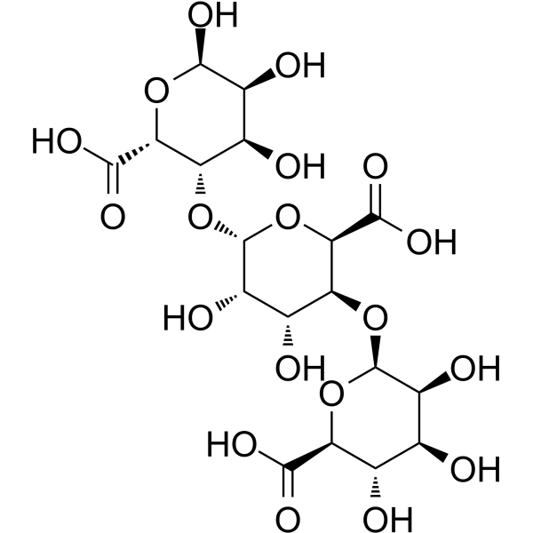 β-D-Mannopyranuronic acid structure