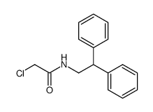 2-CHLORO-N-(2,2-DIPHENYLETHYL)ACETAMIDE结构式