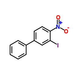 3-Iodo-4-nitrobiphenyl structure