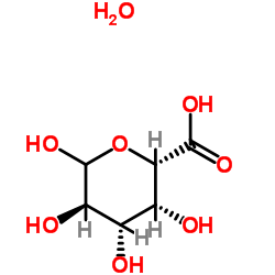D-Galactopyranuronic acid hydrate (1:1) Structure