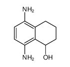 5,8-diamino-1,2,3,4-tetrahydronaphthalen-1-ol Structure