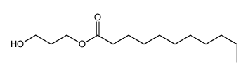 3-hydroxypropyl undecanoate Structure