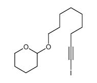 2-(9-iodonon-8-ynoxy)oxane结构式