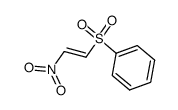 (E)-1-nitro-2-(phenylsulfonyl)ethylene Structure