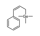 trimethyl(3-phenylprop-2-enyl)germane Structure