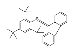 fluoren-9-ylidene-(2,4,6-tritert-butylphenyl)phosphane Structure