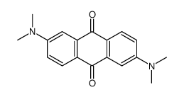 2,6-bis(dimethylamino)anthracene-9,10-dione结构式