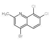 4-Bromo-7,8-dichloro-2-methylquinoline Structure