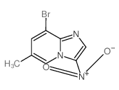8-溴-6-甲基-3-硝基咪唑并[1,2-a]吡啶结构式