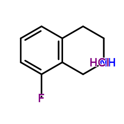 1,2,3,4-四氢-8-(三氟甲基)异喹啉盐酸盐结构式
