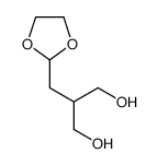 2-(1,3-dioxolan-2-ylmethyl)propane-1,3-diol Structure
