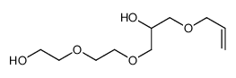 1-[2-(2-hydroxyethoxy)ethoxy]-3-prop-2-enoxypropan-2-ol结构式